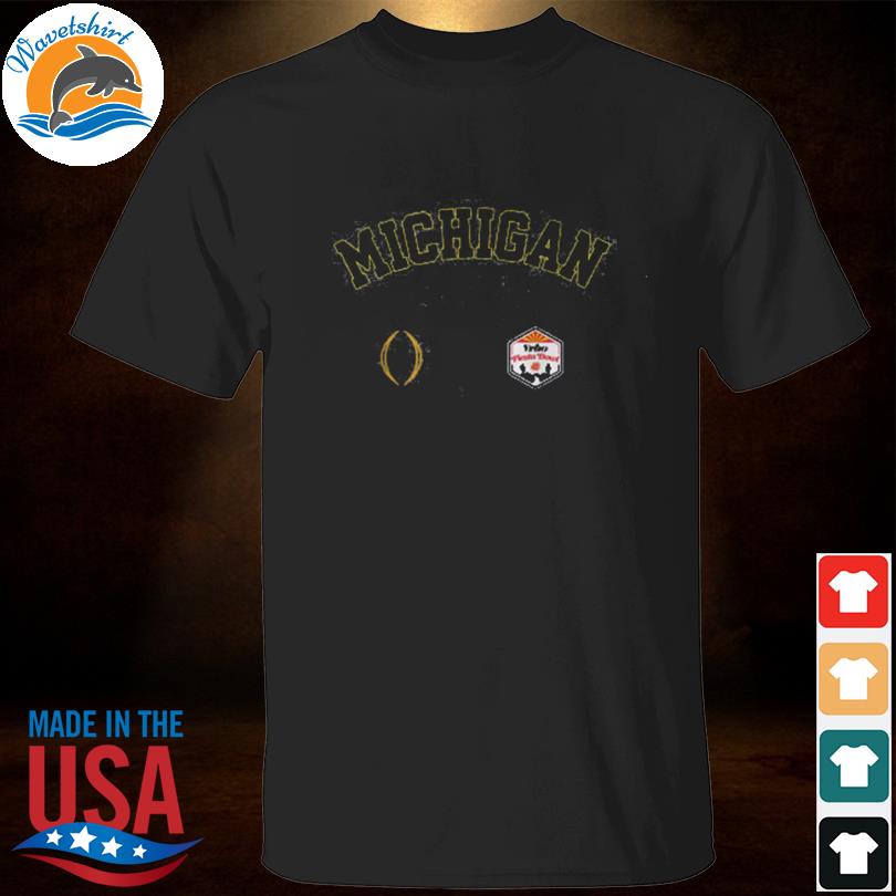 University of michigan 2022 college football playoff fiesta bowl shirt