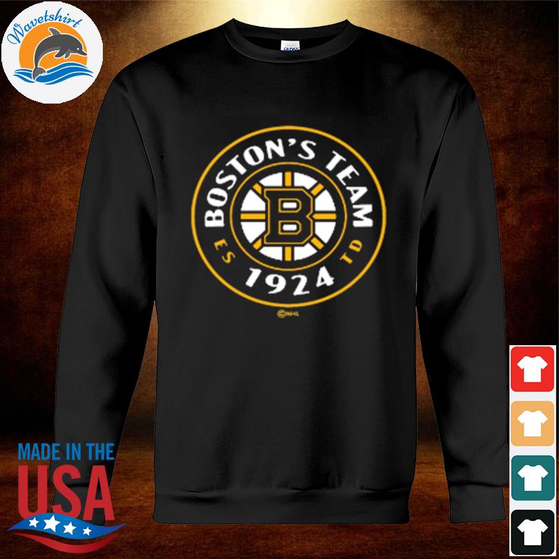 Black Men's Boston Bruins Fanatics Branded Represent T-Shirt