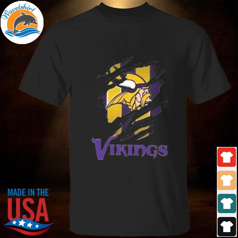 Blood inside minnesota vikings football vintage 2023 shirt