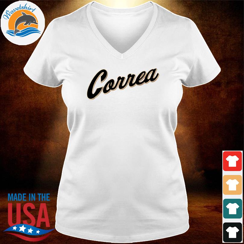 Carlos correa sf correa script shirt, hoodie, sweater, long sleeve and tank  top