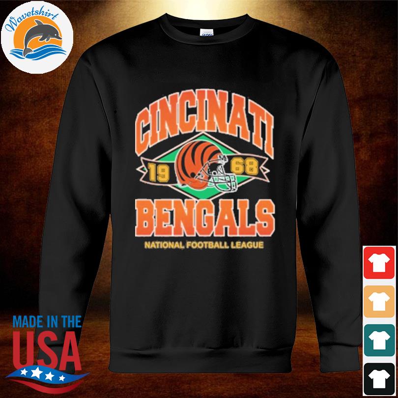 Cincinnati Bengals Est 1968 National football League Comfort Colors Shirt -  Bring Your Ideas, Thoughts And Imaginations Into Reality Today