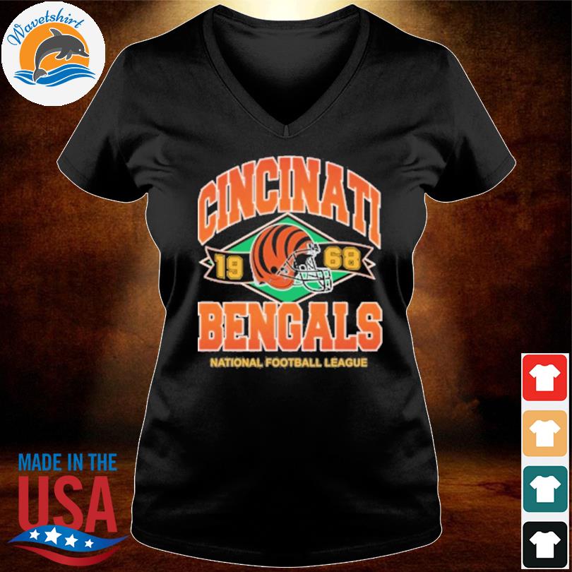 Cincinnati Bengals Est 1968 National football League Comfort Colors Shirt -  Bring Your Ideas, Thoughts And Imaginations Into Reality Today