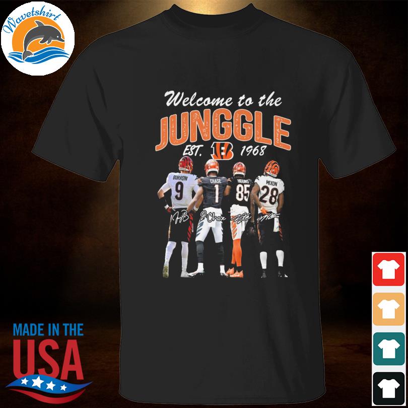 Welcome to The Jungle 1968 Cincinnati Bengals Long Sleeve Shirt