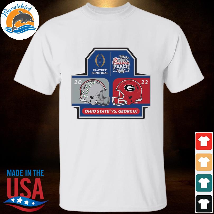 College football playoff head to head 2022 peach bowl shirt