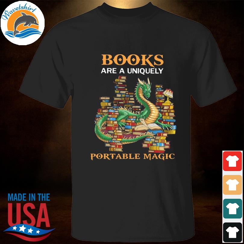 Dragon books are a uniquely portable magic shirt