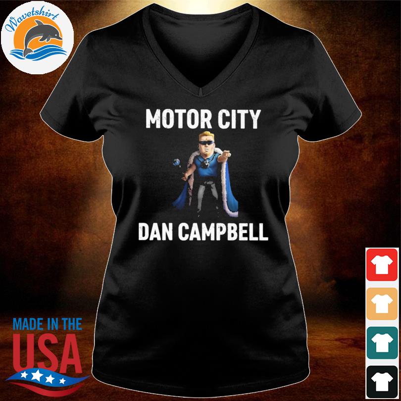 Evan Fox Wearing Motor City Dan Campbell Mousepad - TeeHex