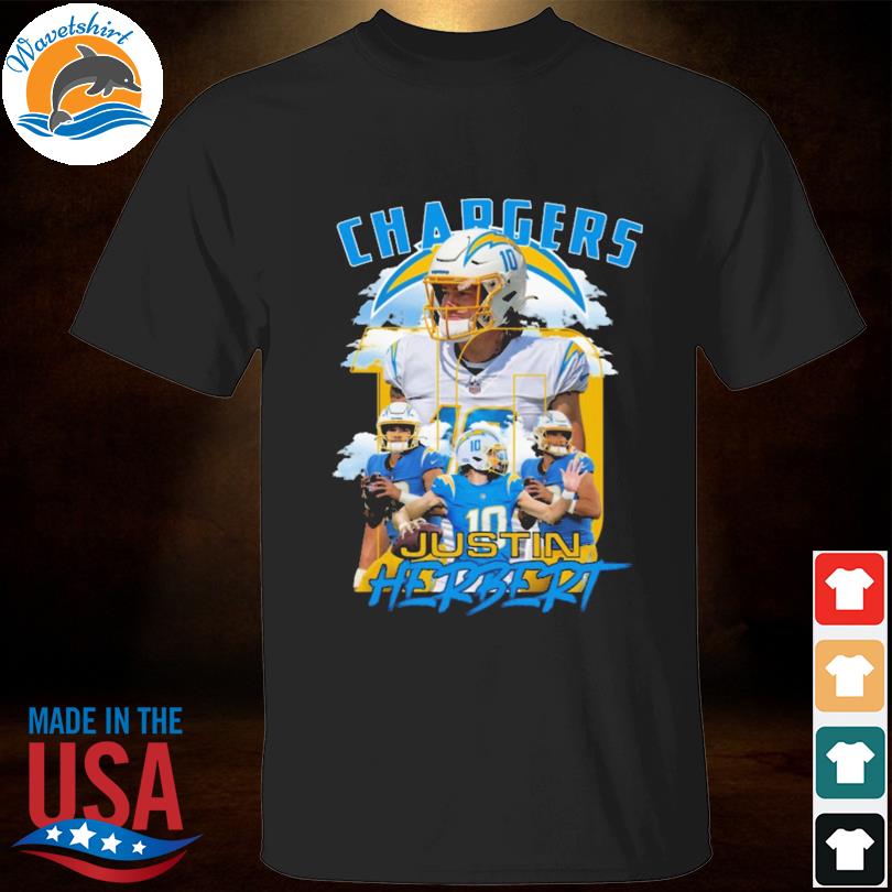 Fehoko show chargers justin herbert shirt