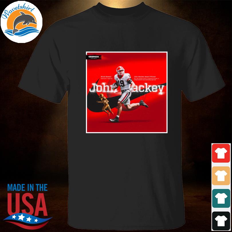 Georgia Football John Mackey Award Winner shirt