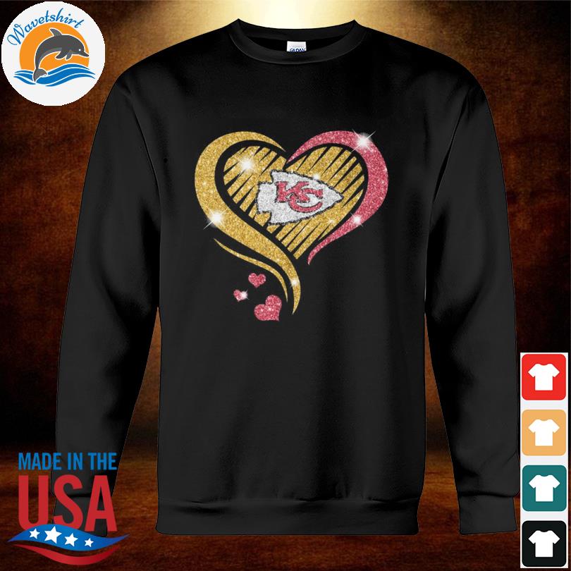 Heart Kansas City Chiefs Nfl Logo Shirt - Hersmiles in 2023