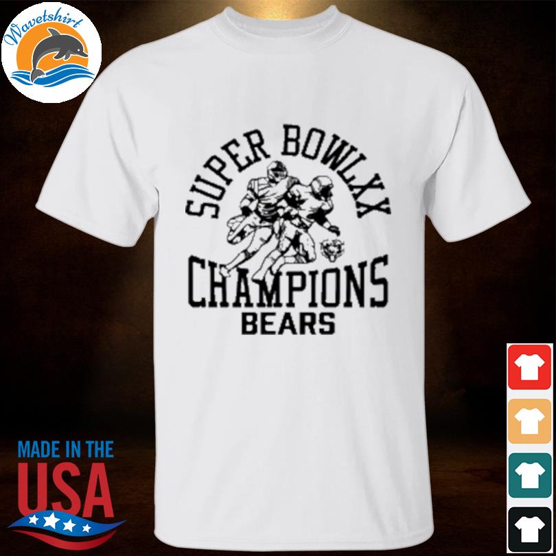 Homage Chicago bears super bowl xx champions bears t-shirt, hoodie