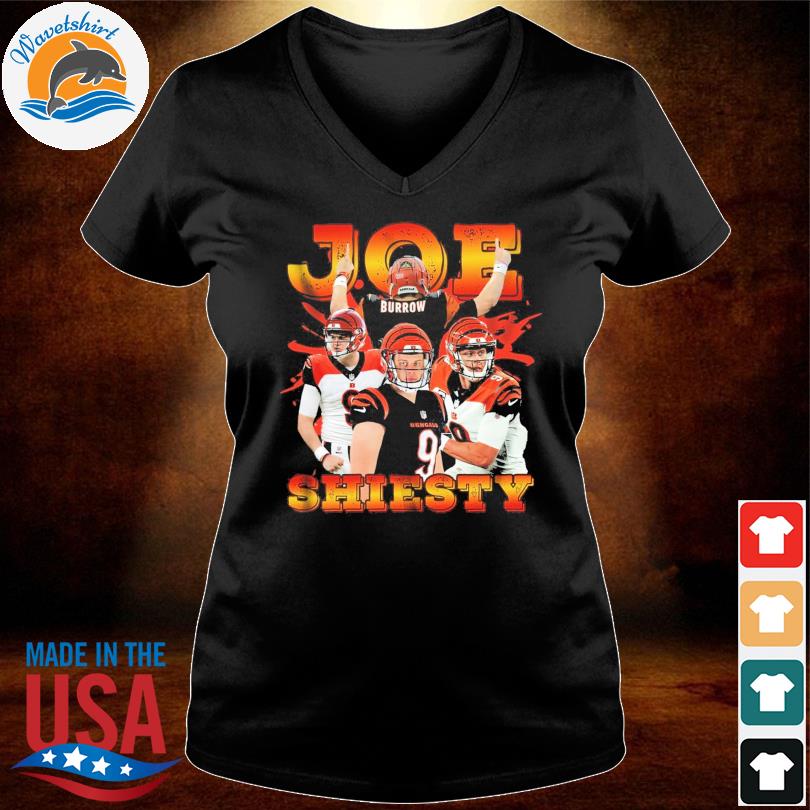 Cincinnati Bengals Joe Burrow Shiesty graphic shirt, hoodie, sweatshirt and  tank top