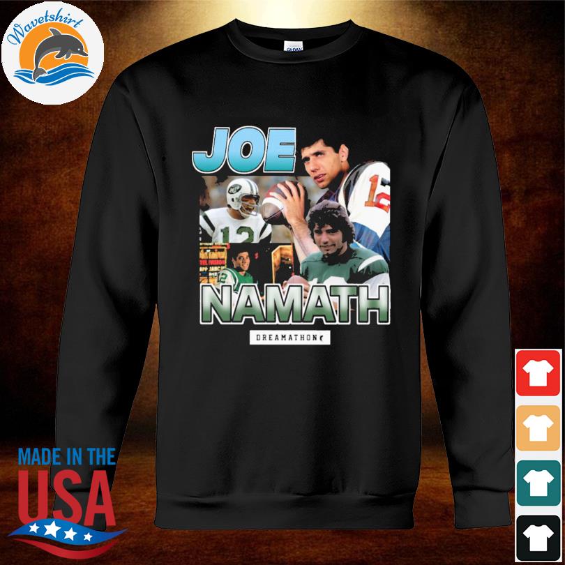 Official new York Jets Joe Namath Shirt, hoodie, sweater, long