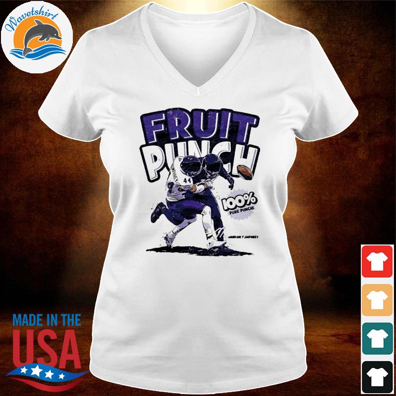 Marlon Humphrey Fruit Punch Baltimore Ravens Unisex T-Shirt - Teeruto