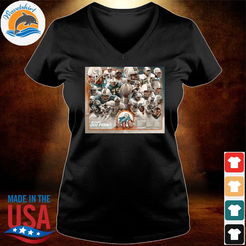 Miami dolphins 1972 50th anniversary artist proofs shirt, hoodie, sweater,  long sleeve and tank top