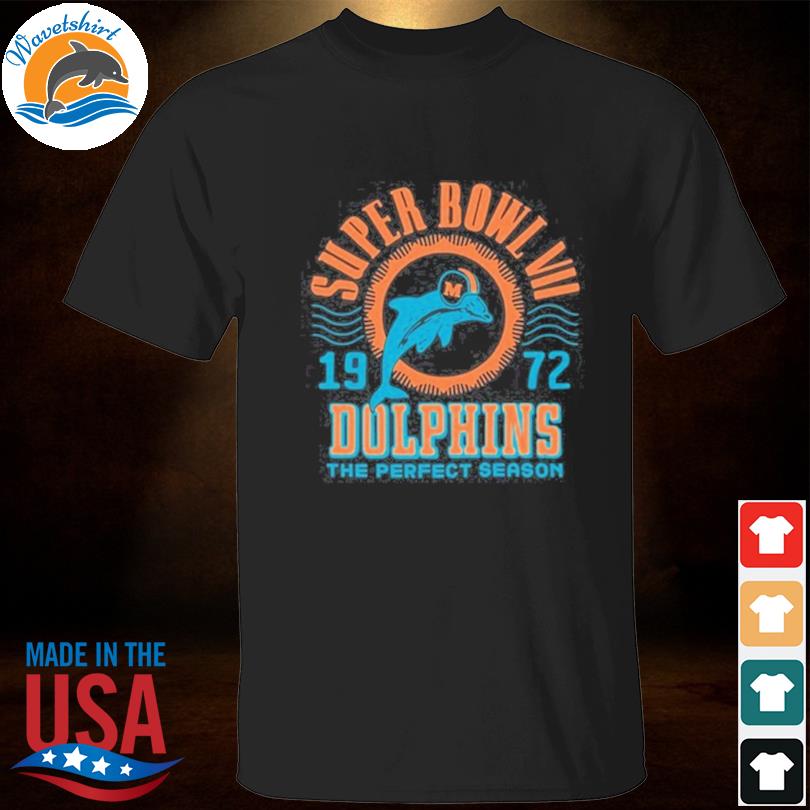 Miami dolphins super bowl vii dolphins 1972 perfect season shirt
