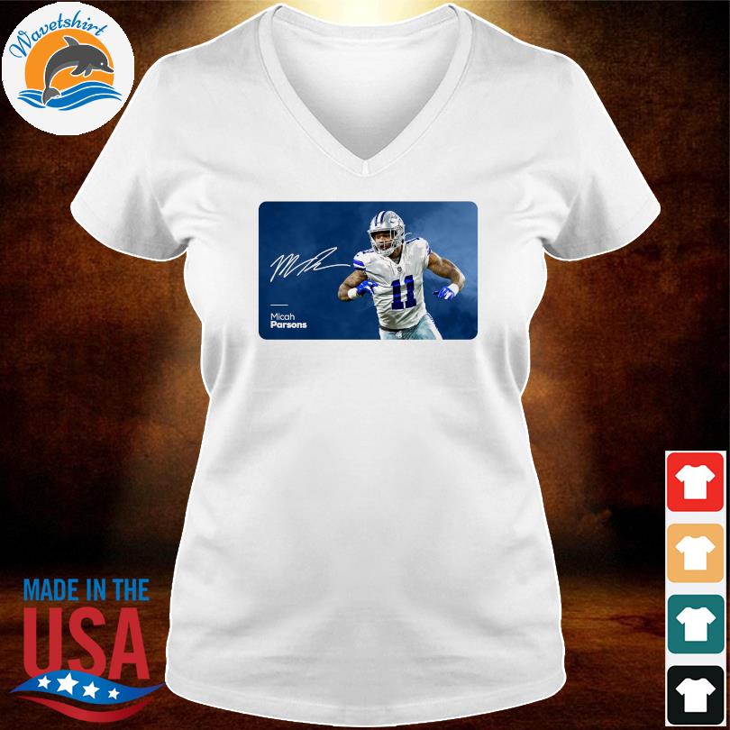 Micah Parsons Dallas Cowboys Football player poster singnature shirt,  hoodie, sweater, long sleeve and tank top