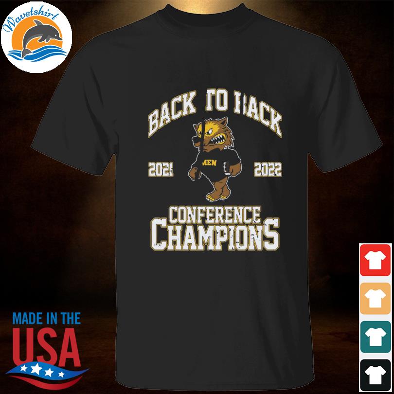 Michigan wolverines back to back 2021 2022 conference champions shirt
