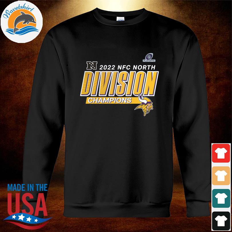 Minnesota Vikings Conquered The North 2022 NFC North Division Champions  shirt, hoodie, sweater, long sleeve and tank top