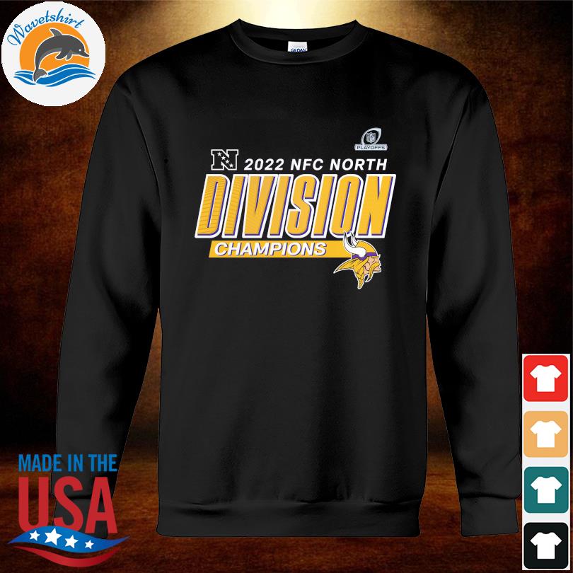 Minnesota Vikings 2022 NFC North Division Champions T-Shirt, hoodie,  sweater, long sleeve and tank top