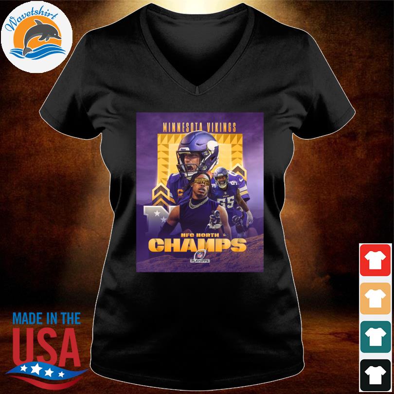 Minnesota vikings are 2022 nfc north champions shirt, hoodie, sweater, long  sleeve and tank top