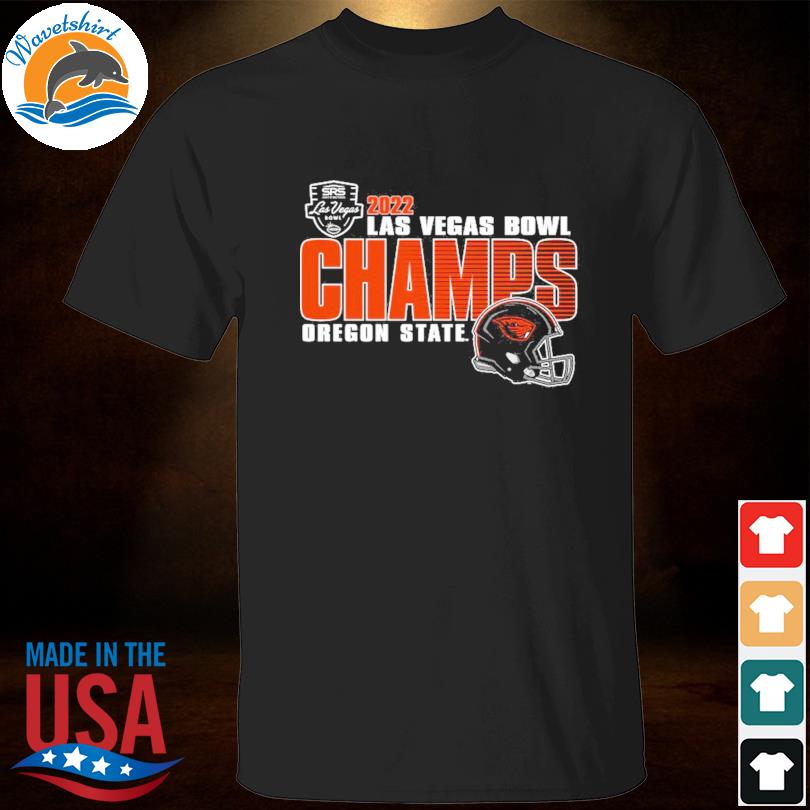 Oregon state beavers 2022 las vegas bowl champions shirt