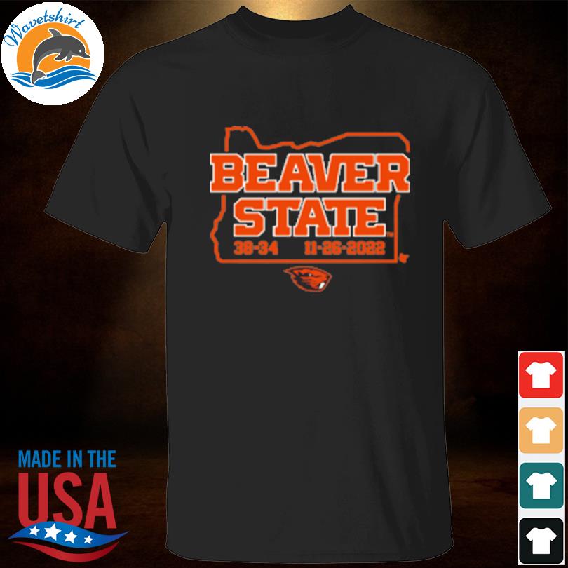 Oregon state football beaver state shirt