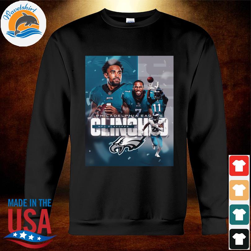 Philadelphia Eagles Clinch NFC Playoffs shirt, hoodie, longsleeve tee,  sweater