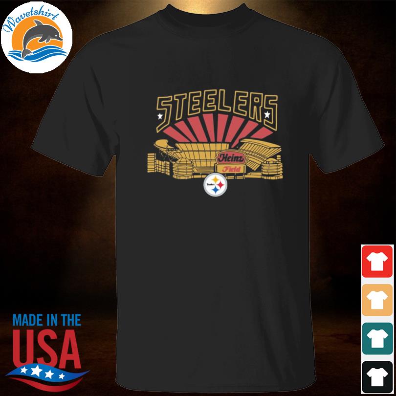 Pittsburgh steelers homage charcoal stadium shirt