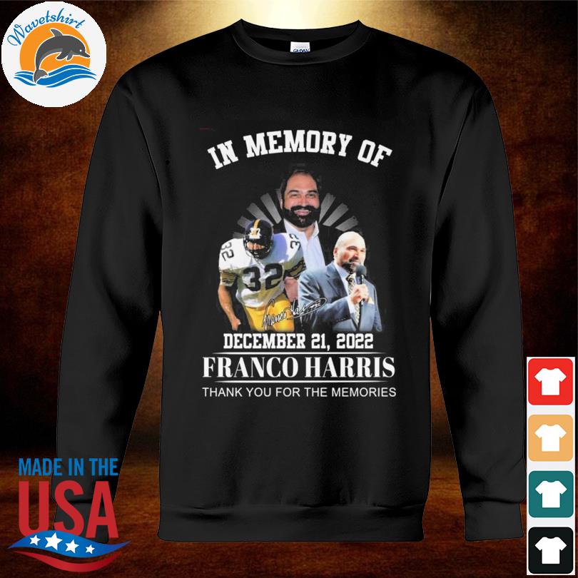 Pittsburgh Steelers Franco Harris running back signature shirt, hoodie,  sweatshirt and tank top