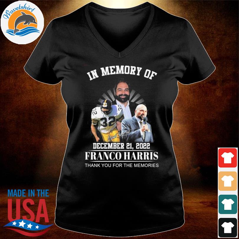 Franco Harris T-Shirts for Sale