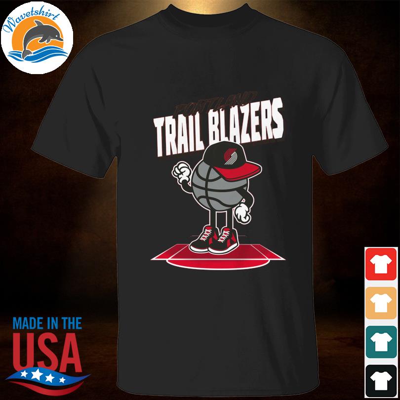 Portland trail blazers toddler mr dribble shirt