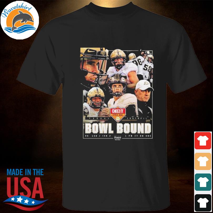 Purdue boilermakers football bowl bound cheez-it citrus bowl shirt