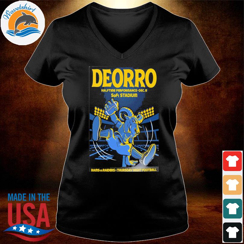 Deorro Dec 8, 2022 Sofi Stadium Rams vs Raider Poster, Custom prints store