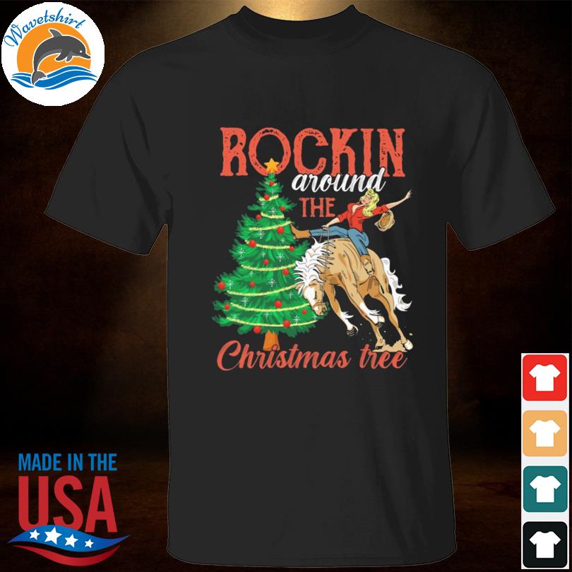 Rockin around the Christmas tree love horse sweater