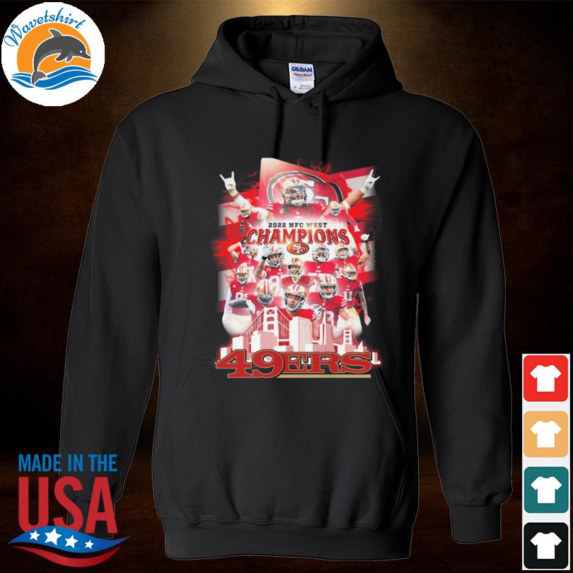 2022 nfc west champions san francisco 49ers shirt, hoodie, sweater, long  sleeve and tank top