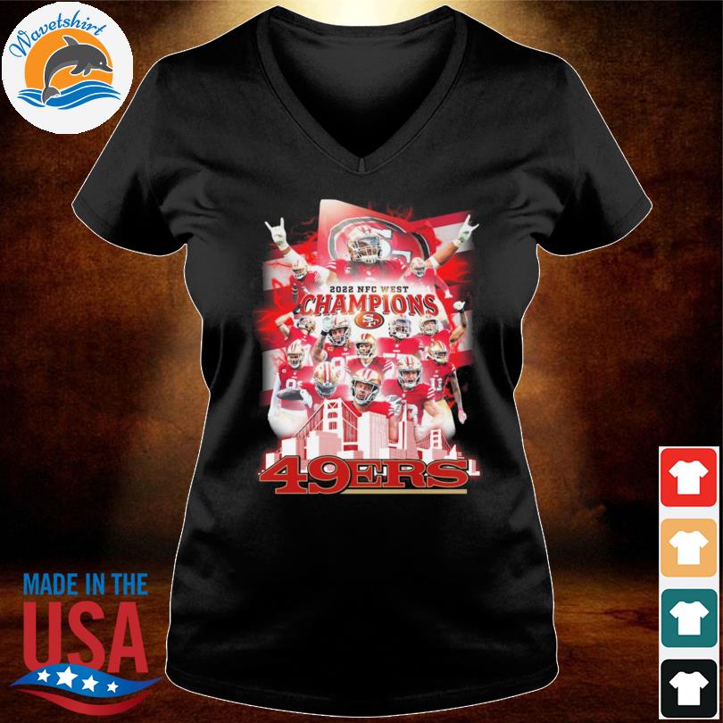 San Francisco 49ers 2022 Nfc West Champions 1970 2022 Signatures Shirt,  hoodie, sweater, long sleeve and tank top