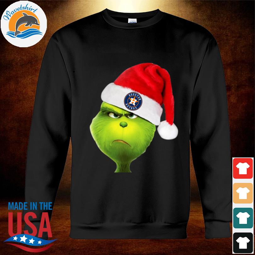 Houston Astros Santa Claus Christmas shirt, hoodie, sweater, long sleeve  and tank top