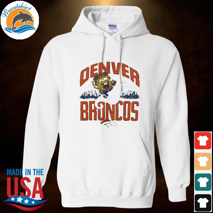 SpongeBob X Denver Broncos shirt, hoodie, sweater, longsleeve and V-neck T- shirt