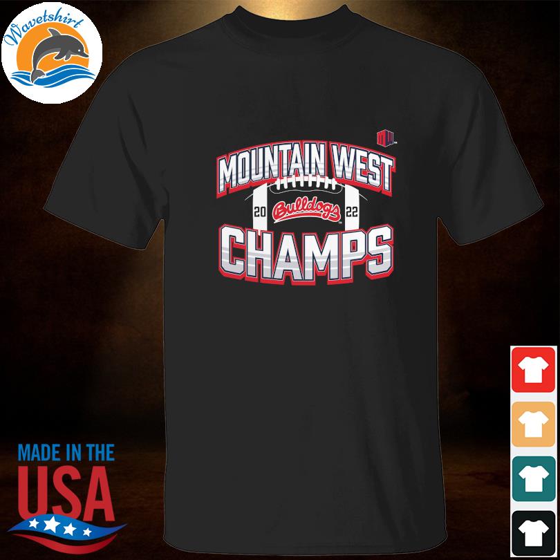 State bulldogs 2022 mountain west football conference champions shirt