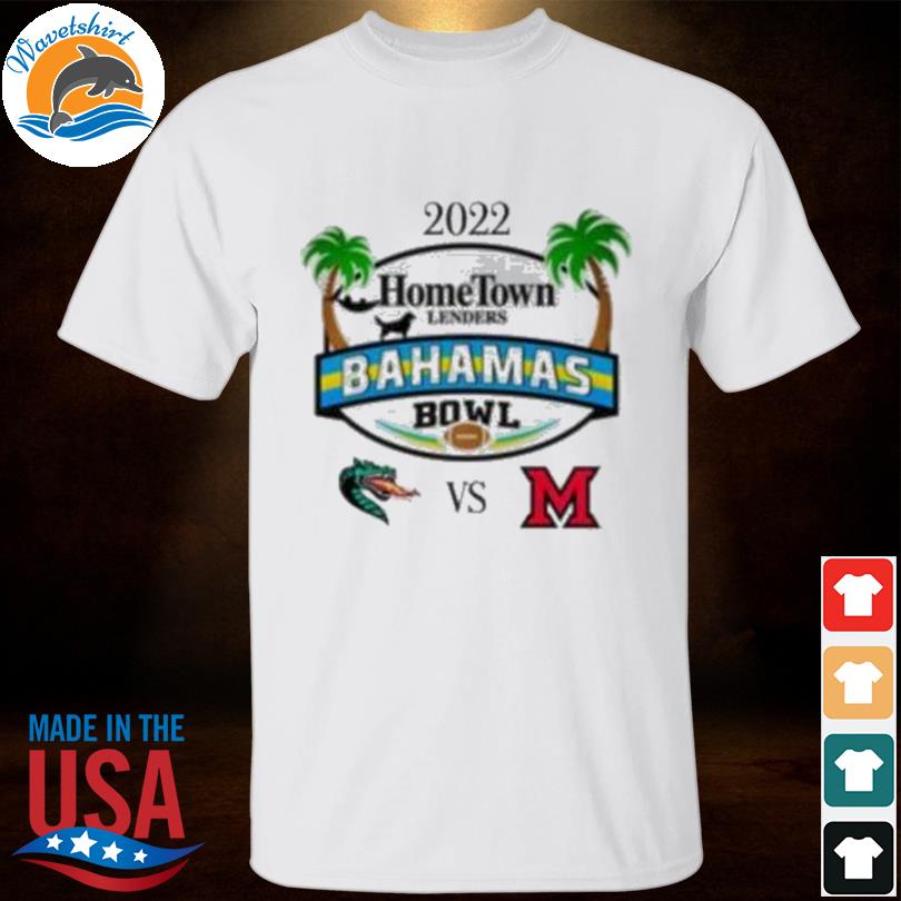Uab vs miami 2022 hometown lenders bahamas bowl shirt
