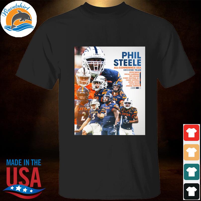 UTSA Football Phil Steele All conference USA Second team shirt