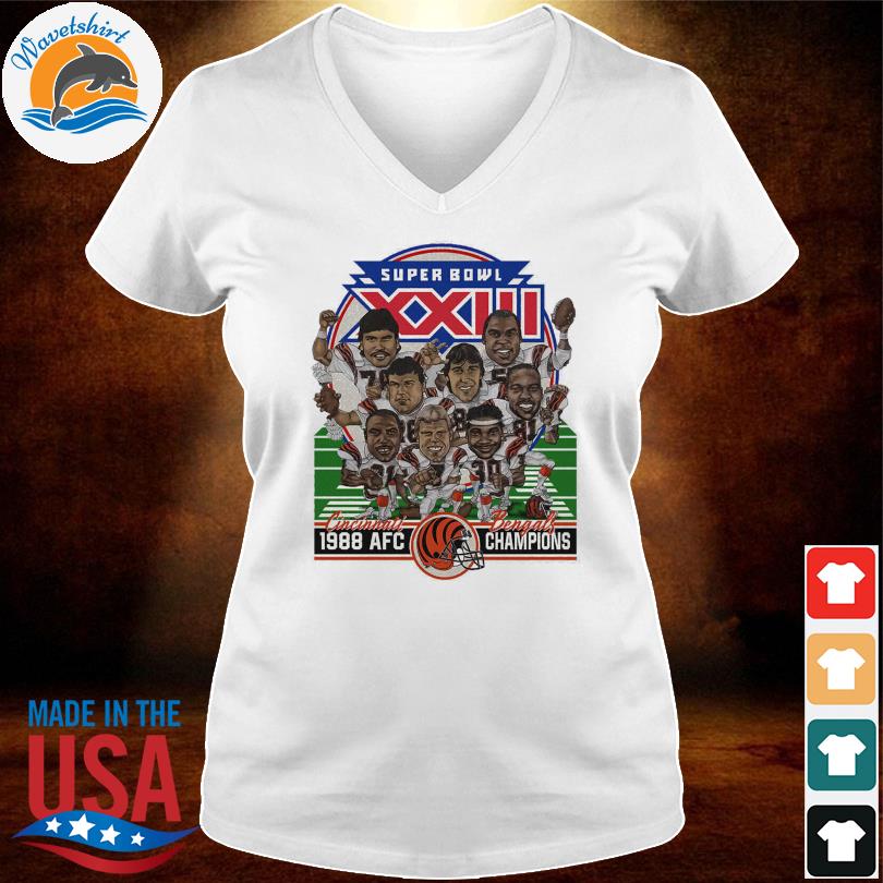 Super Bowl XXIII Cincinnati Bengals 1988 AFC Champions shirt, hoodie,  sweater, long sleeve and tank top