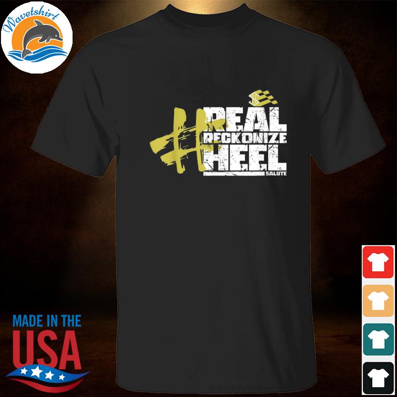 Vintage real reckonize heel salute shirt