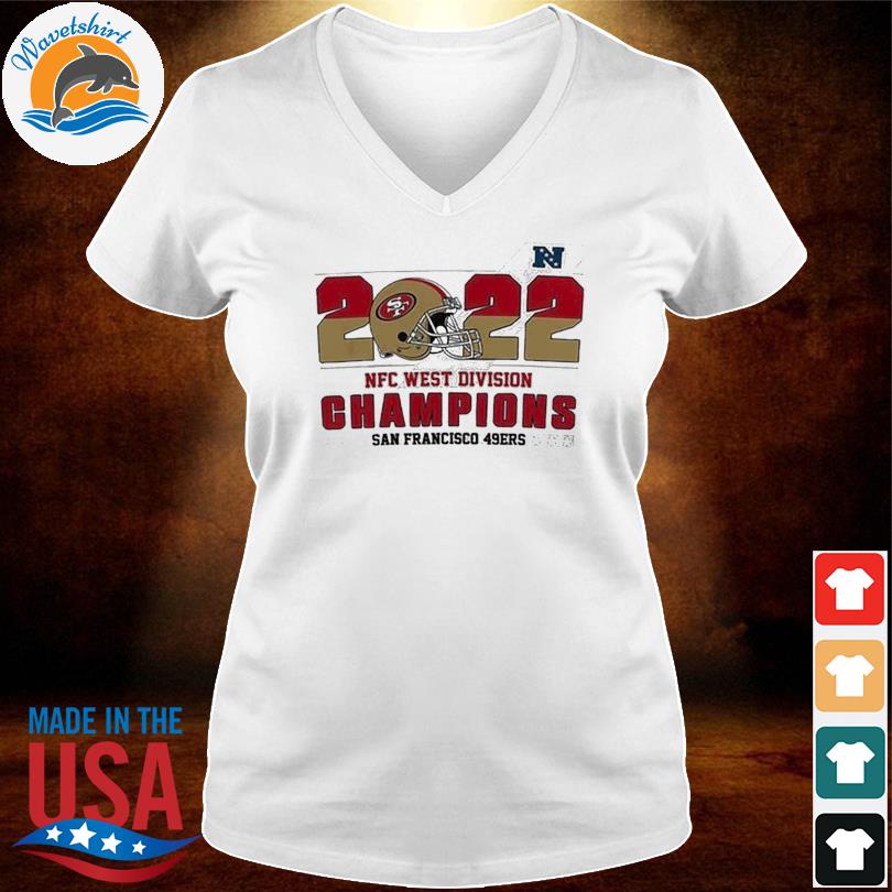 San francisco 49ers nfc west division championship apparel 49ers nfc west  division champs gear shirt, hoodie, sweater, long sleeve and tank top