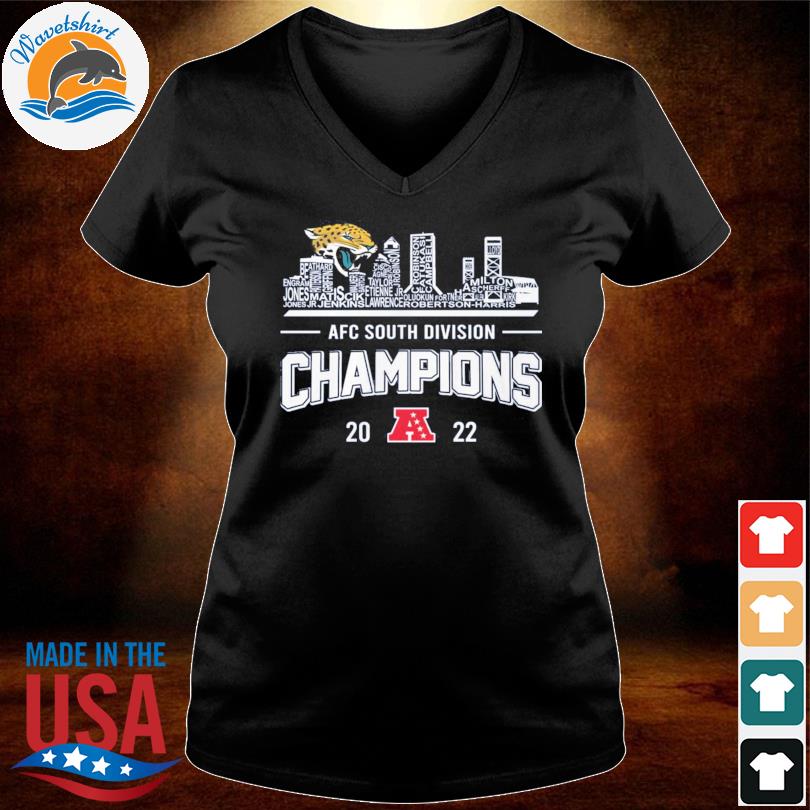 Jacksonville Jaguars 2022 AFC South Division Champions T-shirt