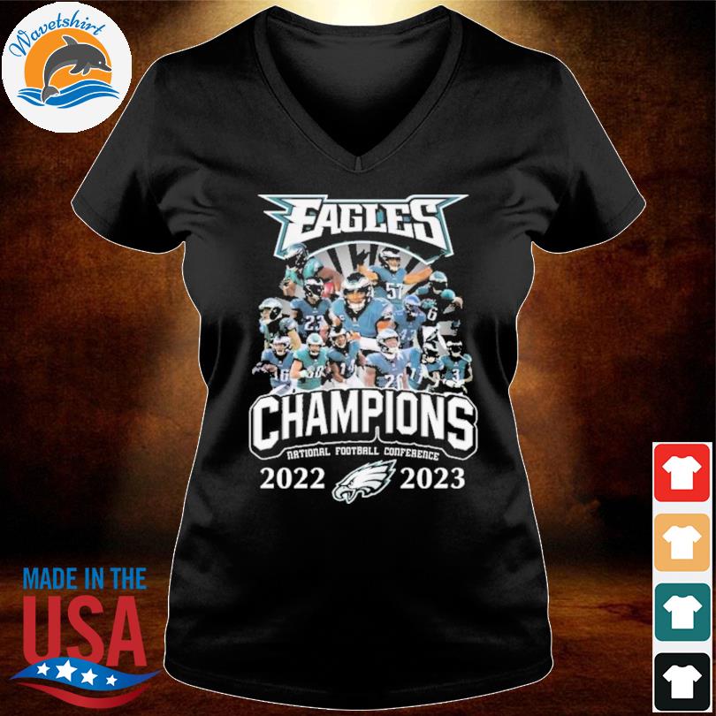 Philadelphia eagles 2023 NFC conference champions t-shirt, hoodie, sweater,  long sleeve and tank top