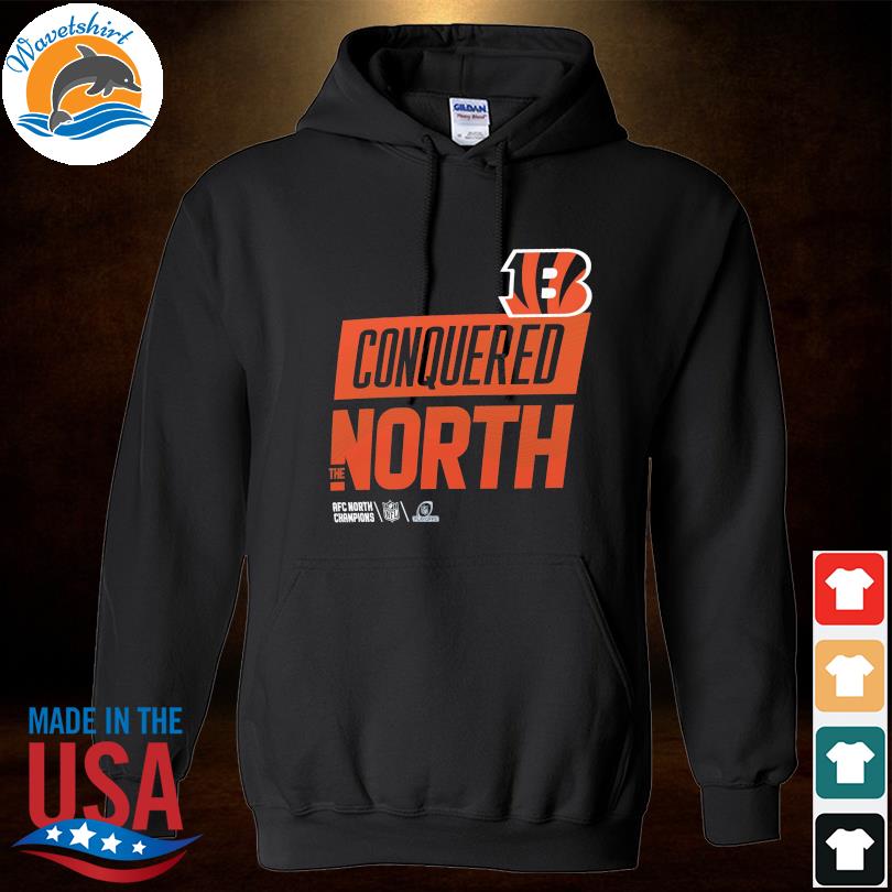 Cincinnati bengals nike 2022 afc north division champions locker room  trophy collection shirt, hoodie, longsleeve tee, sweater