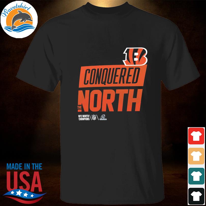 Cincinnati Bengals Conquered The North 2022 AFC Conquered North Champions  Shirt, hoodie, sweater, long sleeve and tank top