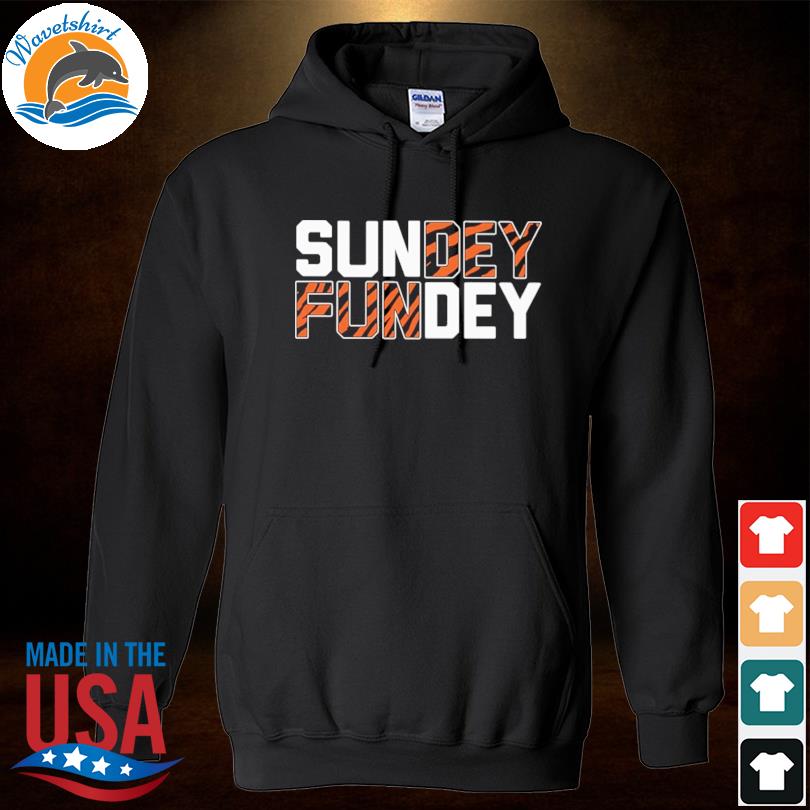 OneRockin SunDEY FunDEY Cincinnati Bengals Long Sleeve Shirt