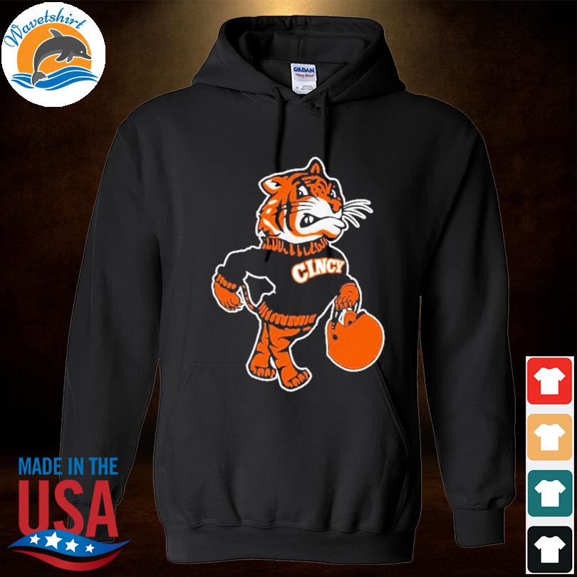 Premium Cincinnati Bengals Vintage Fighting Mascot T-Shirt, hoodie, sweater,  long sleeve and tank top